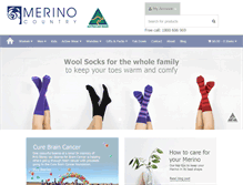 Tablet Screenshot of merinocountry.com